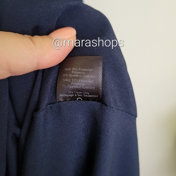 Dress the Population Iris Slit Crepe Gown - Picture 8 of 8